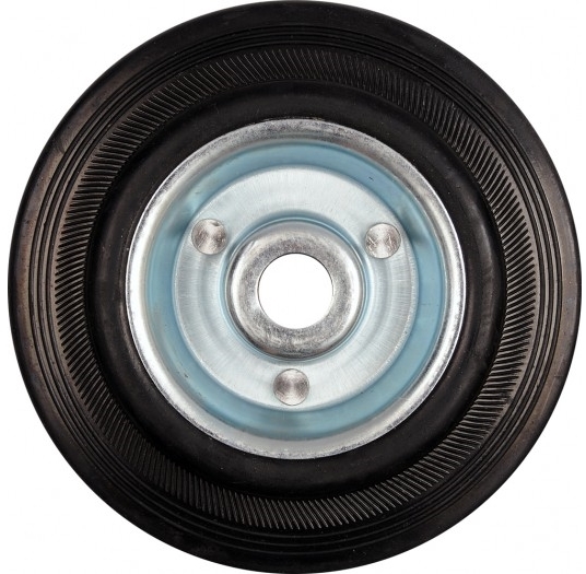 Vorel Bearing Wheel Black Rubber 250Mm 87457