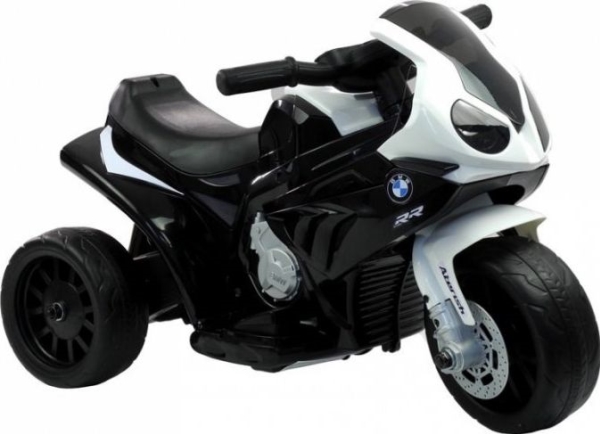 Leantoys Motor Bmw S1000rr Sort Batteri Trehjulet Cykel