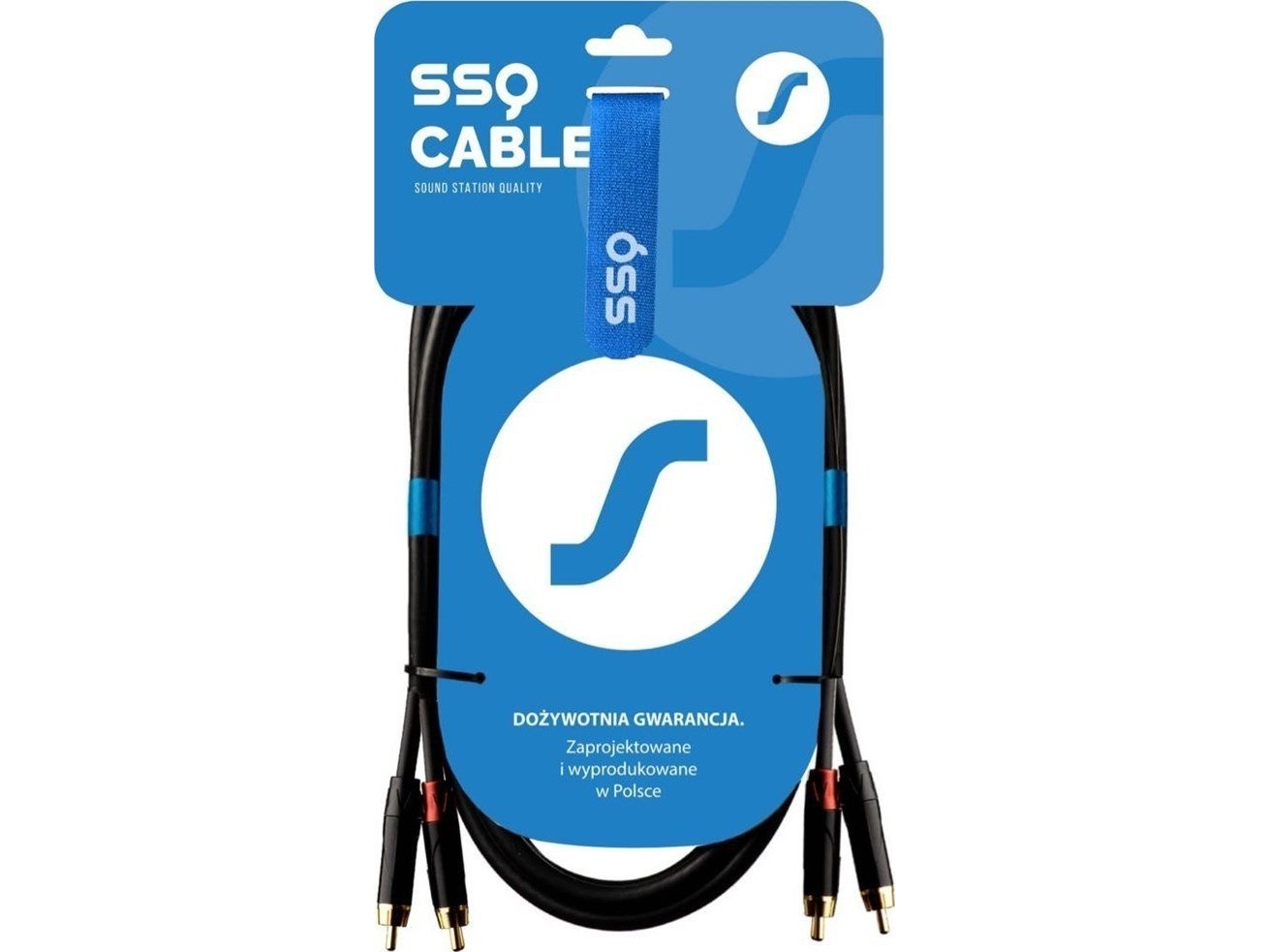 Ssq Rcarca3 - 2Xrca- 2Xrca 3 Meter Langes Kabel