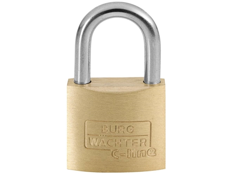 Burg Wächter 3041 Hængelås 25.00 Mm Forskellige Messing Nøglelås