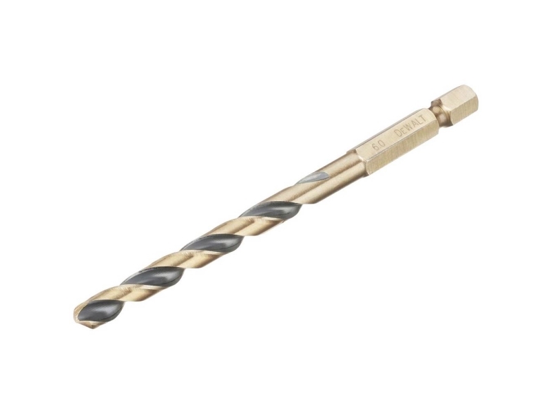 6.0Mm Black And Gold Hex Drill Bit