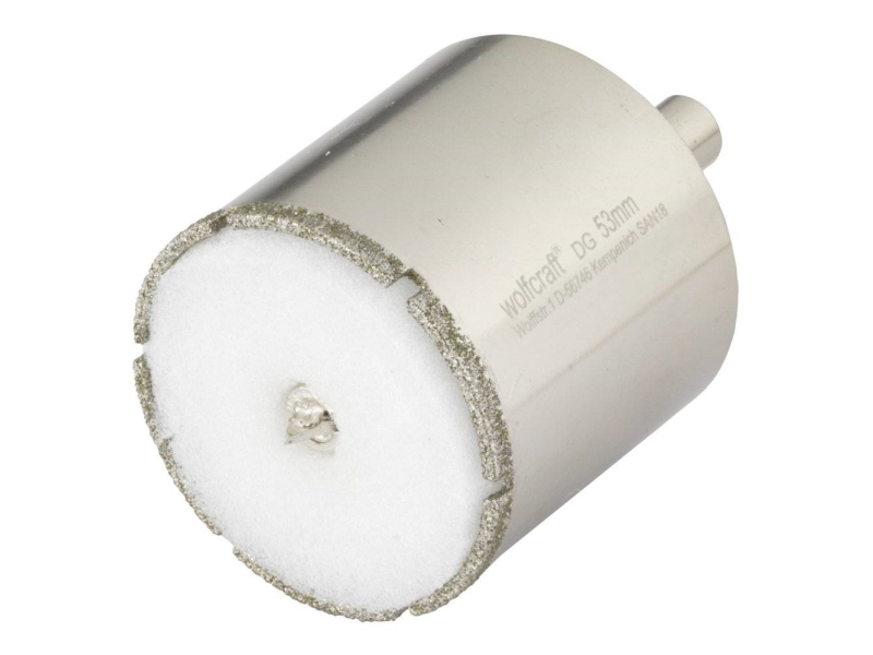 Wolfcraft Gmbh 5929000 Enkelt Trådløs Skruetrækker Fine Stoneware Glazed Tile Granit Flise Rustfrit Stål Cylindrisk Skaft