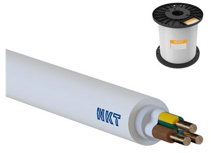 NKT Asennuskaapeli CPR-paloluokalla B2ca kiinteään asennukseen - (500 metriä)