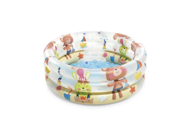 Intex 3-Rings Babypool, 28L, 61X22 Cm