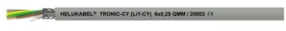 Helukabel 16500-100 Datakabel 2 x 1.5 mm² Grå 100 m