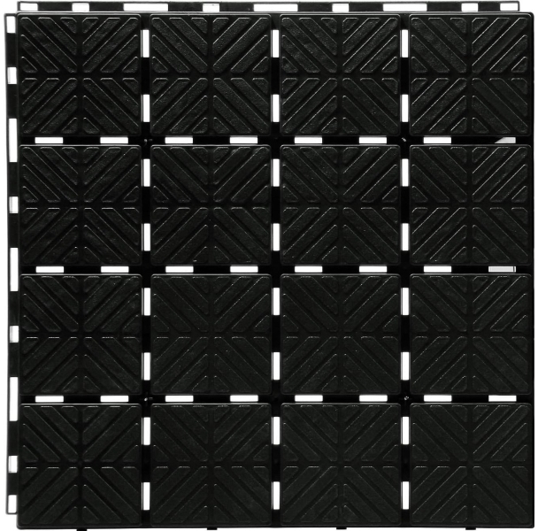 PROSPERPLAST mark-/växtbäddsplattor EASY SQUARE – svart, 9 st., 1,5 m² | Trädgården - Trädgårdsredskap - Övriga trädgårdsredskap | GameStuff