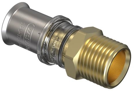 Wavin Tigris M5 ovg.20x1/2 - M/nippel | VVS Artiklar - Rör & Kopplingar - Alupex rör och rördelar | GameStuff