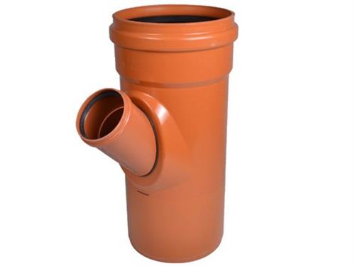 Wavin 315 x 250 mm 45 gr. PVC-kloakgrenrør 45 gr. PVC-kloakgrenrør