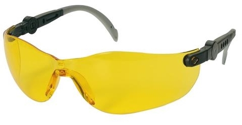 Schutzbrille Space Comfort Gelb