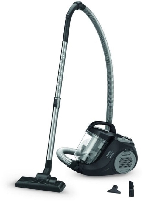 Tefal | Tw2925ea Swift Power Cyclonic | Dulkių Siurblys | Be Maišelio | Galia 750 W | Dulkių Talpa 1,5 L | Juodas