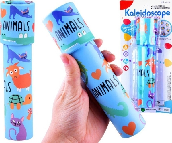 Jokomisiada Telescope Large KALEIDOSCOPE for children rotated ZA4002