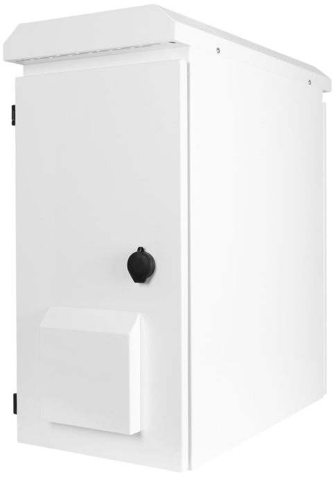 Deltaco 19"-Skåp, 6U, 600X280x600mm, Vertikal Montering, Ip55, Vit