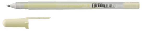 Sakura Sakura Gelly Roll Moonlight 10 Pastel Yellow | Skrivredskap - Kulspetspennor & Reservoarpennor - Kulspetspennor med tryckknapp | GameStuff