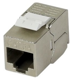 Keystone-Modul Tp-Buchse Rj45 Cat6a 500Mhz Kurz Mit Kabelklemme Synergy 21