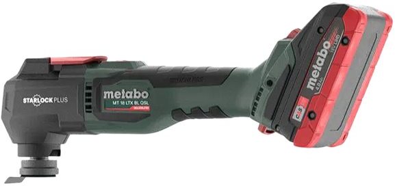 Metabo Mt 18 Ltx Bl Qsl, Schneiden, Schleifen, Kratzen, Bürstenlos, Schwarz, Grün, Rot, 20000 Opm, 8000 Opm, 1,6°