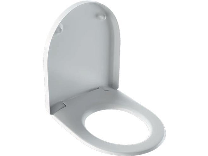 Geberit Icon Toiletsæde M/Låg, 355 X 450 X 45 Mm, Hvid Duroplast
