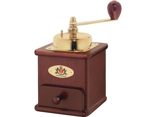 Zassenhaus Brasilia, Bladkvarn, 50 g, Mahogny, 125 mm, 120 mm, 200 mm