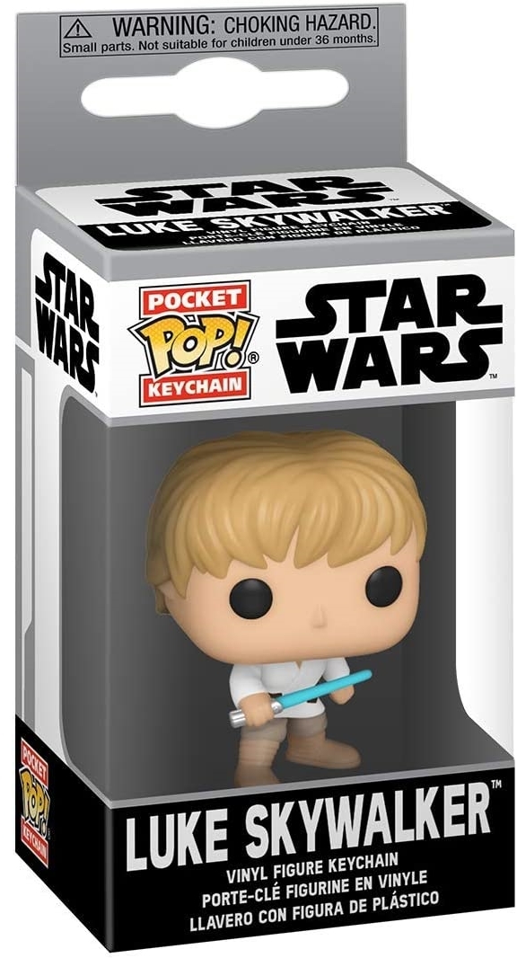 FUNKO POP! Avaimenperä: Star Wars - Luke Skywalker, 10 cm