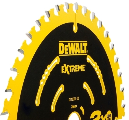 Extreme DeWALT Cutting - Rundsavsklinge - for træ med søm, - 165 mm 40 tænder