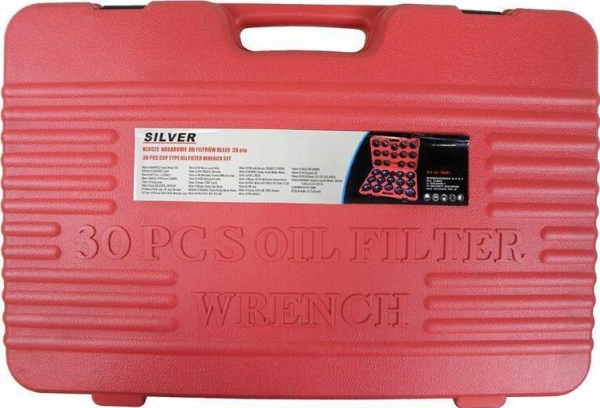 Silver Silver Cap For Oil Filters 30 Pcs. Ex10491