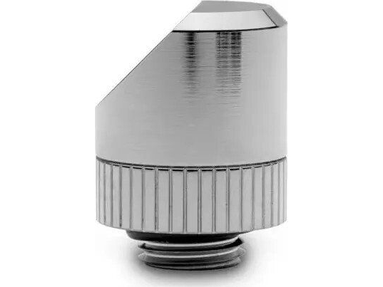 Ek Water Blocks Ek-Quantum Torque Rotary 45° - Nickel, Torque Wrench End Fitting, Silber, 2,3 Cm, 4.5 Mm, 1/4 Zoll, 1 Stück(E)