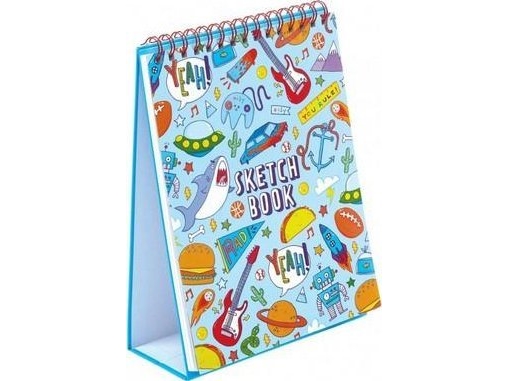Bunte Luftballons Block Mit Sketch&Ampsnow Ständer - Scribbles Aus Notizbüchern