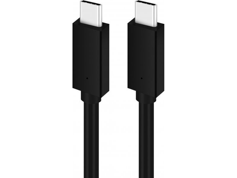 Platinet Pucc5a1b, 1 M, Usb C, Usb C, Usb 2.0, Sort