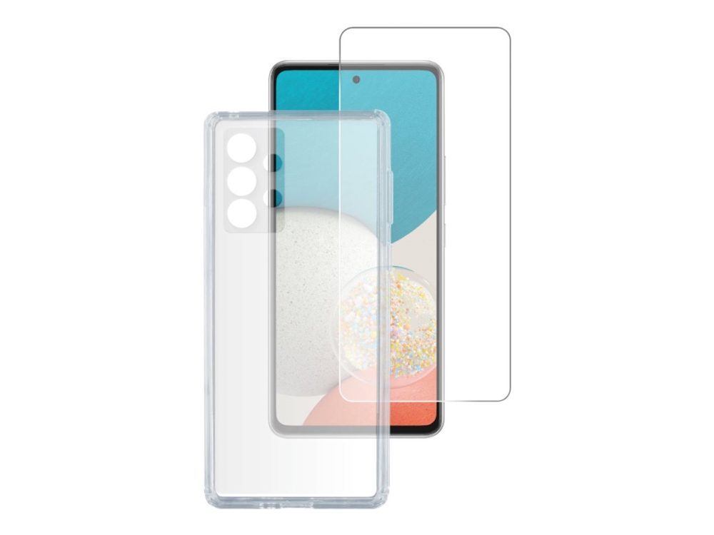 4smarts 360° Starter Set Skyddsfodral För Mobiltelefon Oleofobisk Belaggning Termoplastisk Polyuretan Tpu Tempererat Glas 10 H Hydrophob