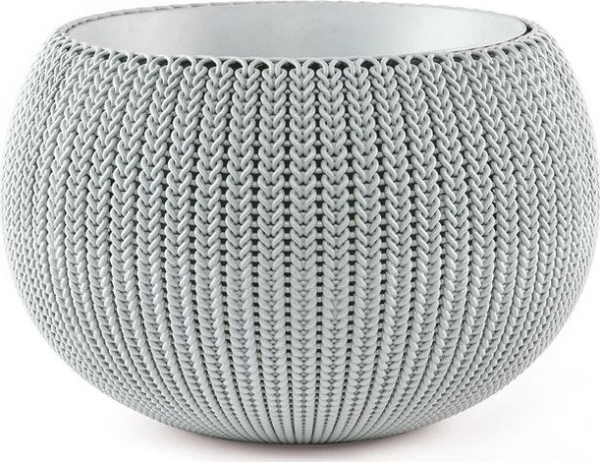 Keter Pflanzentopf Cozies Knit - Grau