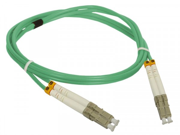 Alantec - Patchkabel - Lc Multi-Mode (Han) Til Lc Multi-Mode (Han) - 5 M. - Fiberoptisk - Duplex - 50 / 125 My - Om3 - Halogenfri