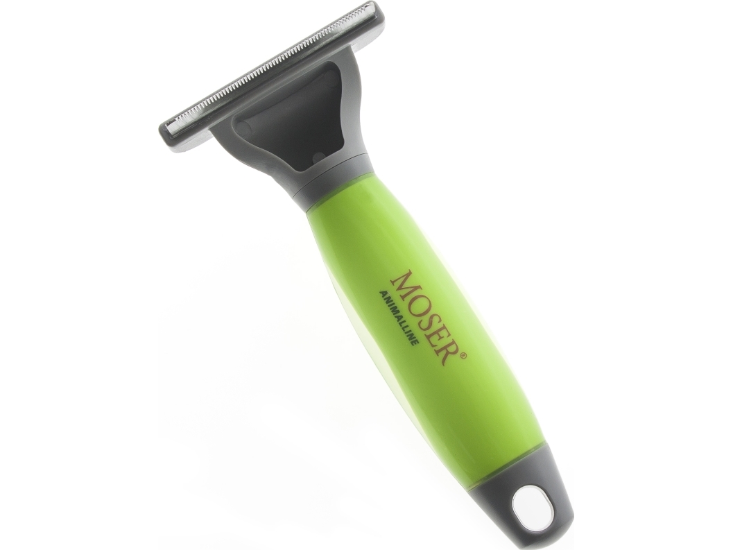 Moser 2999-7195, Koira, Aluskarvaharja, Vihreä, Harmaa, Sileä (lyhyt) karva