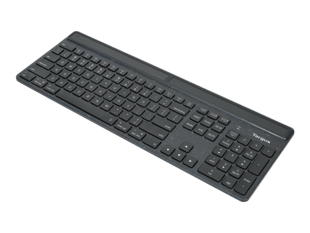 Targus Ecosmart Akb868uk, Volle Größe (100%), Kabellos, Bluetooth, Qwerty, Led, Schwarz