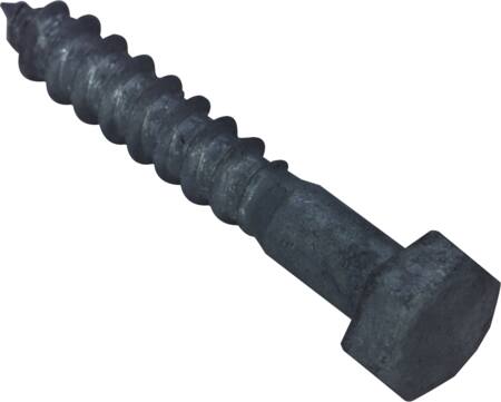 Fransk skruv M8x60 mm varmförzinkad skiftnyckel bredd 13 mm - (100 st) | Verktyg & Verkstad - Skruvar & Muttrar - Träskruv | GameStuff