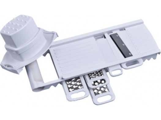 Alpina multifunksjonelt kjøkkenrivejern hvit