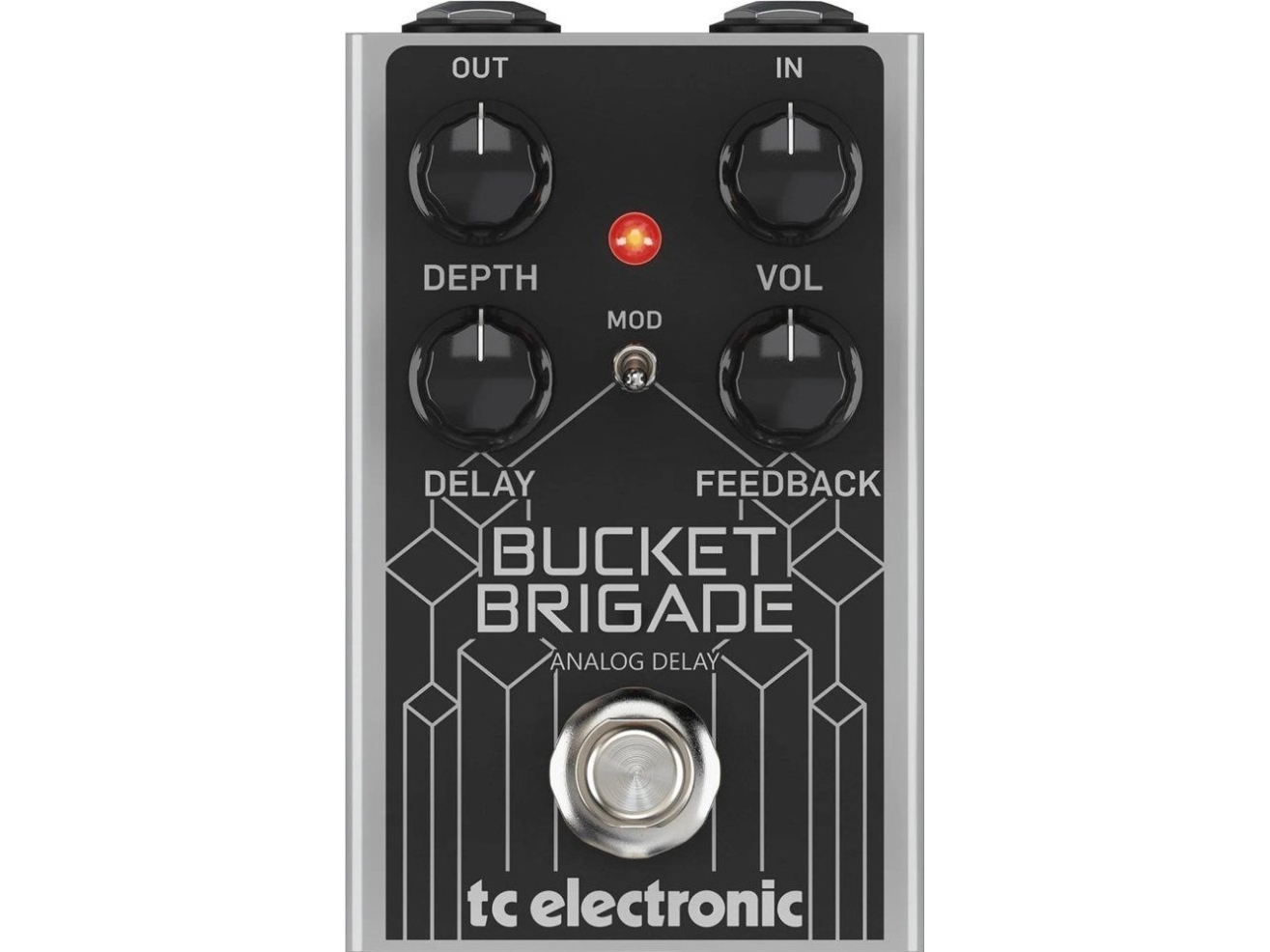 Electronic Electronic Bucket Brigade Analog Dela Analog Forsinkelseseffekt