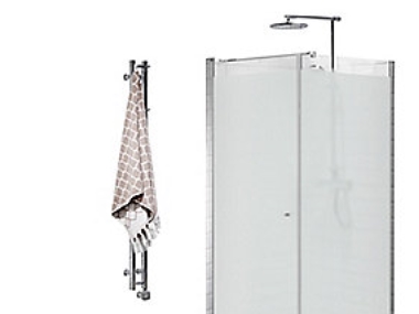 Vetro Svingdør 99x200 - Justerbar Aluprofil,6mm Hærdet Silkemat Glas, EasyClean Lige