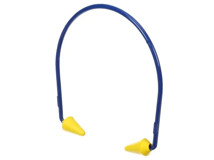 3M Cf01000, Wiederverwendbarer Ohrstöpsel, Im Ohr, Blau, Gelb, Verkabelt, 21 Db, Polyvinylchlorid (Pvc), Silikon