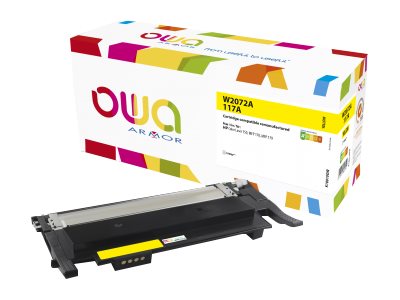 Owa - High Capacity ++ - Gul - Kompatibel - Genproduceret - Tonerpatron (Alternativ Til: Hp 117A) - For Hp Color Laser 150A, 150Nw, Mfp 178Nw, Mfp 17