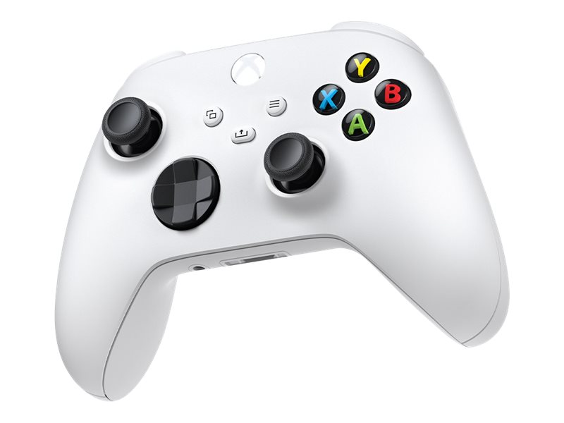 Microsoft Xbox Wireless Controller - Spelkontroll - trådlös - Bluetooth - vit - för Microsoft Xbox Series X, Microsoft Xbox One S, Microsoft Xbox One X, Microsoft Xbox One, PC | Spel - Joystick och spelkontroller - Xbox Controller | GameStuff