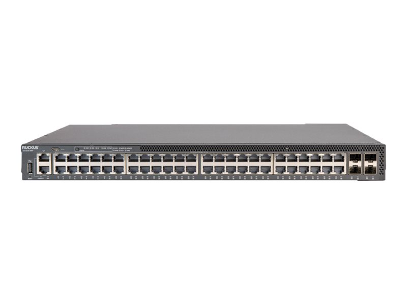 Ruckus Networks Icx8200-48Pf, Managed, Gigabit Ethernet (10/100/1000), Power Over Ethernet (Poe), Rack-Einbau