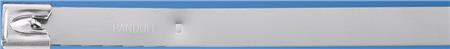 PANDUIT Stålband 7,9x201mm med kullås, rostfritt stål AISI 316 stål. För krävande och aggressiva miljöer, för temperaturområde -80°C - 538°C - (50 st.) | Rutter och fästanordningar - Kabelbuntar | GameStuff