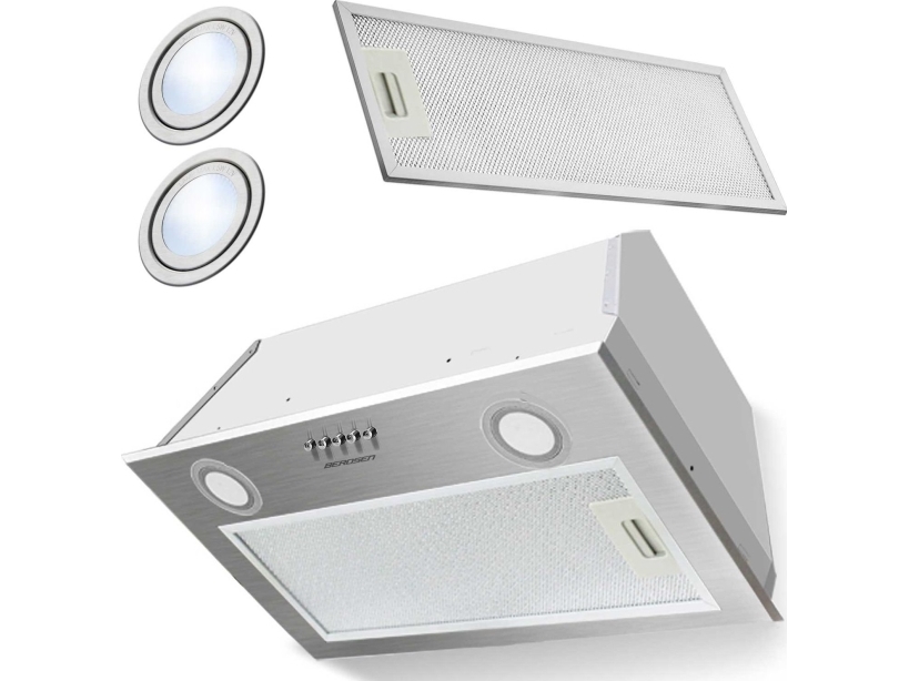 Berdsen Po spintele montuojamas gartraukis 60 cm nerūdijančio plieno BE-50