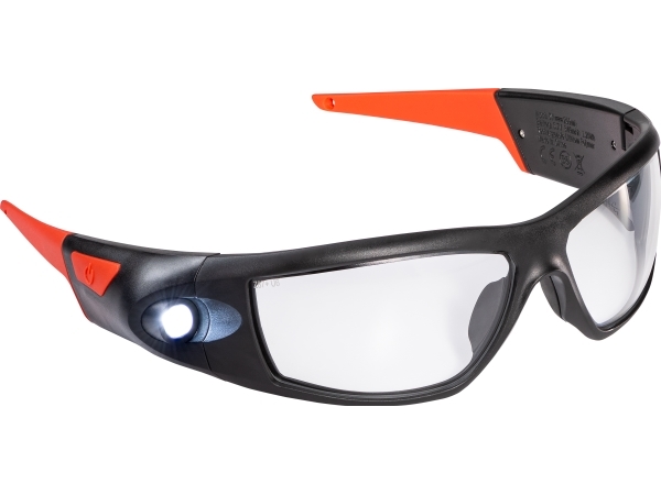 Coast Spg500 Schutzbrille Mit Inspektionslicht Und Uv-Schutz - 160 Lumen