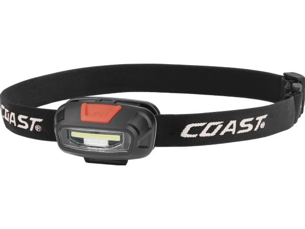 Coast Genopladelig Pandelampe Fl13r 270Lumen Rødt/Hvidt Lys