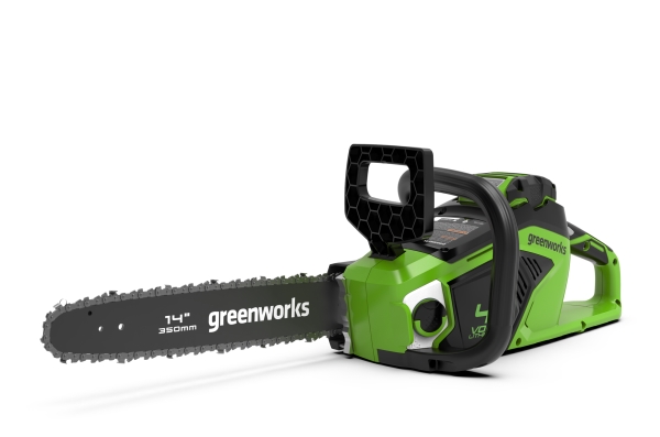 Greenworks, Gd40cs15, Kædesav, 40V, 1,5Kw, M/4Ah Batteri Og Lader