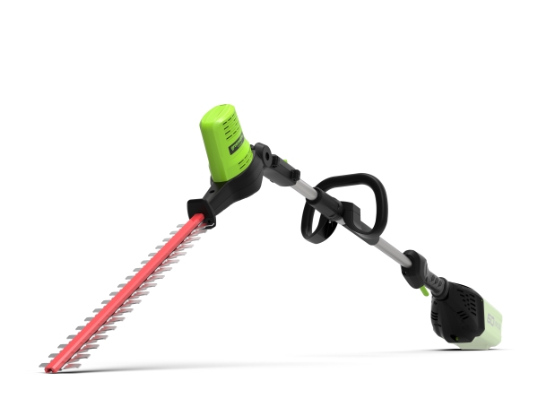 Greenworks Gd60pht51 Heckenschneider Mit Stiel 60V - Ohne Akku Und Ladegerät - Solo