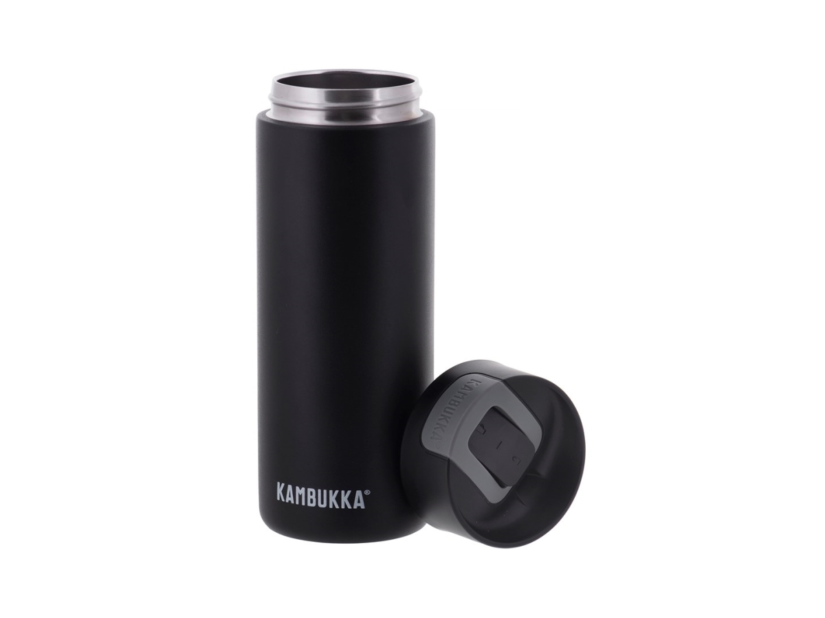 Kambukka Olympus Matte Black - termisk krus, 500 ml