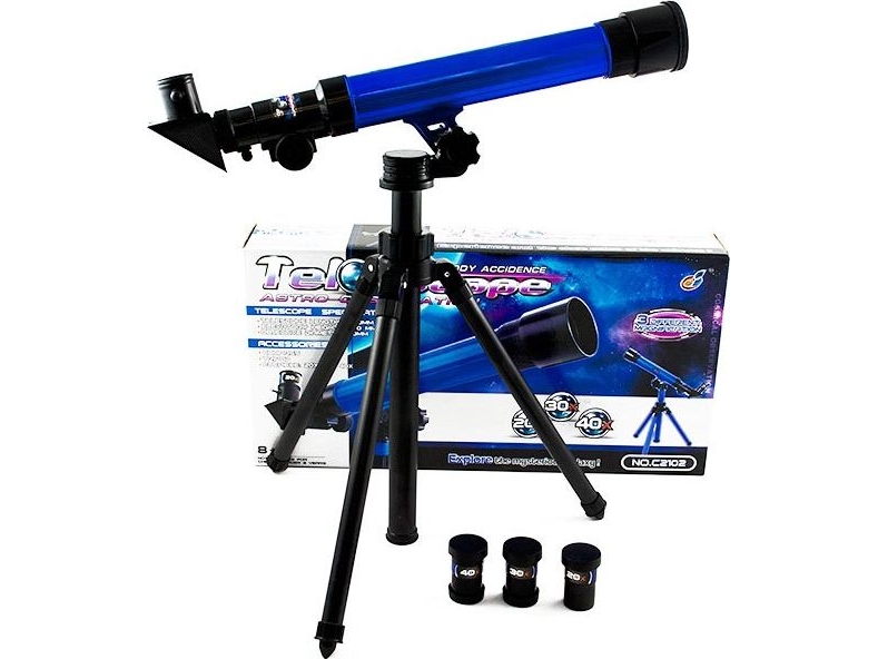 Ikonka Mokomasis teleskopas su trikoju 20x 30x 40x 40x