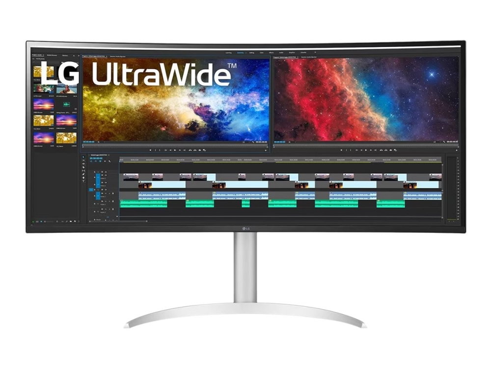 Lg 38Bq85c-W, 95,2 Cm (37.5"), 3840 X 1600 Pixel, Quad Hd+, 5 Ms, Weiß