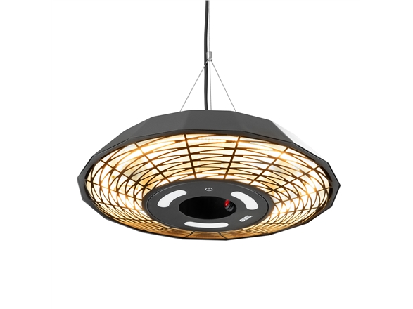 Targus Tunabone Tb2068c-01 Infrarot-Terrassenheizer 2000 W, 1 Leistungsstufe, Für Bis 20 M², Schwarz, Ip45